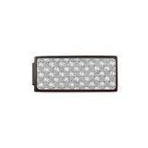 Nomination COMPOSABLE GLAM DOUBLE PLATTEN Element aus Edelstahl mit KS-Einsatz, schwarz/matt (03_(Kohlenstoff, Grau))